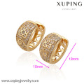 29950 Xuping venta caliente para mujer con 18K chapado en oro pendientes de joyería de oro